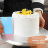 Espatula Alisar Chantilly Bolos Kit C/ 3 Un Mini Niveladora 5