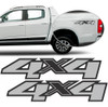 Par Adesivo 4x4 S10 2013 2014 2015 2016 2017 2018 2019 2020 0