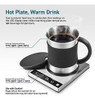 Juego De Taza De Café Y Calentador De Bebidas Eléctrico 1