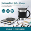 Juego De Taza De Café Y Calentador De Bebidas Eléctrico 3