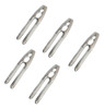 Set X 5 Rompe Nueces Nuez Fundición Aluminio 17cm Resistente 0