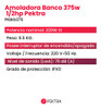 Amoladora Banco Pektra 375w 1/2 Con 2 Piedras 200mm 4