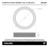 Elemento Filtrante P/ Filtro De Aire Oval Collino 65mm 2