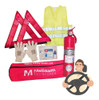 Kit De Seguridad Auto Premium Matafuego Chaleco Vtv 6 En 1 0