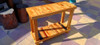 Mesa De Arrime Quesera, Recibidor De Madera Vintage 1