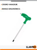 Llave Allen Tipo T Torx Tamper T50 - Toptul - Herramientas 1