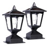 Poste De Luces Solares Al Aire Libre, Luces Solares Para Pos 0