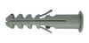 Tarugo De Nylon Con Tope Tel N° 8 X100 Unidades 1