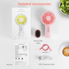 Ventilador Portátil Ipow Mini Usb Recarregável Portátil De 3 5