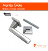 Manija Picaporte Simple Gioia Terra D Bronce Acerada 1