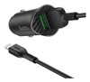 Pack Adaptador Auto + Cable Lightning 18w  Hoco Z39 0
