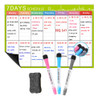 Conjunto Semanal De Bloco De Notas A3 Whiteboard List 16,5* 0