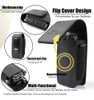 Funda De Cinturon Para Multiples Herramientas - Cuero Negro 2