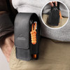 Funda De Cinturon Para Multiples Herramientas - Cuero Negro 4