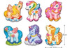 Unicornios Set Diseña Tu Iman En Yeso Molde Y Pintura 1