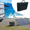 Painel Solar De 60 W, Carregador De Energia Dobrável, 4