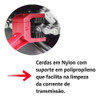 Escovinha Escova Limpa Limpeza Corrente De Transmissão Moto 1