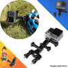 Braço Pivot Articulado Extensor Capacete Gopro Mesma Direção 5