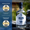 Gin Sur 750ml Artesanal Con Botanicos Fullescabio 1