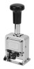 Número Do Carimbo De Numeração Zinc Alloy Shell Automatic Ju 2