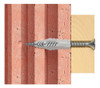 Tarugos De Nylon Fischer Ux 8 Ladriilo Hueco Pack X100un 3