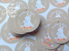100 Tags Circulares 5 Cm 2