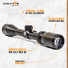 Mira Telescópica Savage 3-9x40 Hunter Class Mil Dot 2