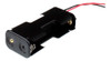 Pack X5 Porta Pila Para 2 Pilas Aa Con Cables 1