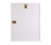 Quadro De Recados Cortiça 40x50cm Moldura Branco 4