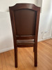 Silla Madera Antigua De Cuero Tachuelas Decorativa Negociabl 2