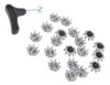 20 Peças Sapato Golfe Spikes, Chuteiras Reposição, 1