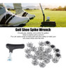 20 Peças Sapato Golfe Spikes, Chuteiras Reposição, 3