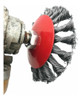 Cepillo Conico Alambre Trenzado 115 Mm P/ Amoladora 0
