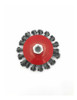 Cepillo Conico Alambre Trenzado 115 Mm P/ Amoladora 3