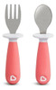 Conjunto De Colher E Munchkin Garfo Rosa 0