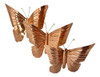 Trio De Borboletas De Cobre 1