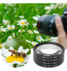 Kit De Filtro De Lente Macro Close Up +1 +2 +4 +10 De Vidro 1