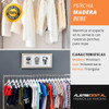 Perchas De Madera De Bebe Blancas  X 10 Unidades 6 Perchas De Madera De Bebe Blancas  X 10 Unidades 6