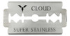 Cloud Hojas De Afeitar Caja X100 Filos Acero Barberia 3c 3