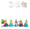 Kit Cortadores Da Frozen 3 Un 0