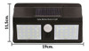 Lampara Foco Led Solar   Doble Con Sensor De Movimiento /luz 2