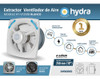 Extractor Ventilador De Aire 250 Mm Hydra Doble Función 7