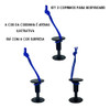 Copinho Bodyboard Plug Botão Copinho Prancha Bodyboard Kit 3 1