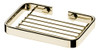 Saboneteira Porta Sabonete De Parede Dourado Future 2302dd 1