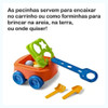 Carrinho Educativo Com Puxador E Acessórios Tópi Mileva 2 Carrinho Educativo Com Puxador E Acessórios Tópi Mileva 2