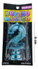 Vela Numero Metalizada Celeste 5