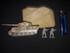 3 Soldaditos De Plastico + Tanque Custom Panzer V  1/72 2