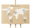 Cartel Casamiento Ubicación Invitados Imprimible Viajes Mapa 0
