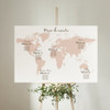 Cartel Casamiento Ubicación Invitados Imprimible Viajes Mapa 3