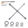 Juego Cricket Tijera 1 Tonelada Llave Rueda Reforzada 20 3